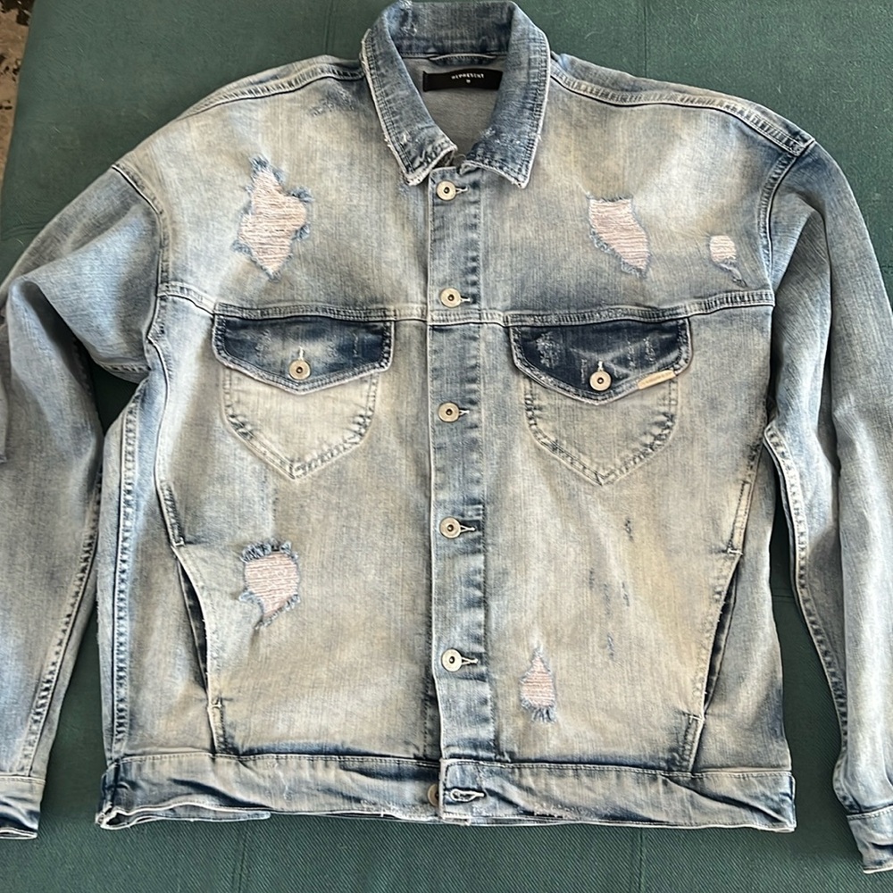 Represent Clothing Destroyed Denim Jacket - image 1